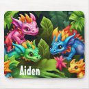 Recherche de dragon mignon tapis souris Pour les enfants
