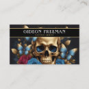 Search for skull business cards Gothic