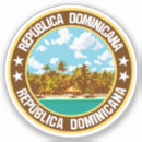 Search for dominican republic travel stickers Tropical