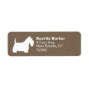 Search for scottie dog return address labels Scottish terrier