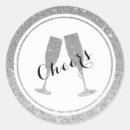 Search for cocktail wedding stickers Champagne