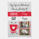 Search for coffee lover tea towels Cat