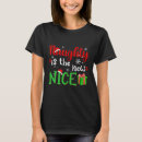 Search for naughty is the new nice tshirts Xmas