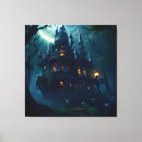 Search for gothic canvas prints Haunted