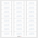 Search for book return address labels Blue