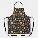 Search for black leopard print aprons Brown
