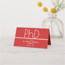 Search for graduation place cards Red