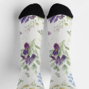 Search for botanical socks Watercolor