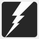 Search for white lightning stickers Bolt