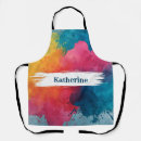 Search for paint splash aprons Colourful