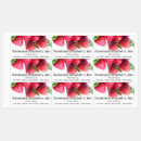 Recherche de fraise aliments conservation Étiquettes