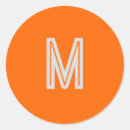 Search for plain orange stickers Solid colour