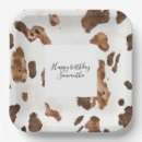 Search for brown cow paper plates Western