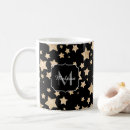 Search for sparkling gold stars mugs For her