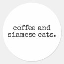 Search for cat breed stickers Siamese