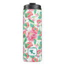 Search for pink and green travel mugs Flowers