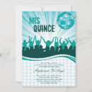 Search for teal quinceanera invitations Party