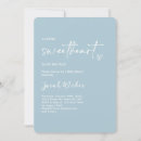 Search for heart baby boy shower invitations Dusty blue
