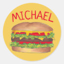 Search for cheeseburger stickers Fast food
