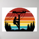 Recherche de lineman posters Vintage