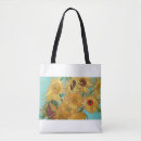 Search for van gogh sunflowers tote bags Dutch