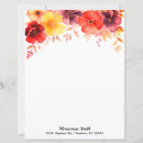 Search for floral border stationery paper Feminine