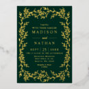 Search for old fashioned wedding invitations Floral