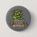 Search for oscar the grouch buttons Garbage can