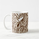 Recherche de illustration de zèbre tasses Motif