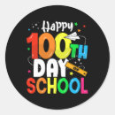 Search for 100th day of school stickers Education