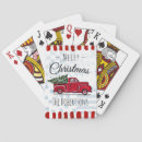 Search for christmas tree playing cards Rustic