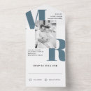 Search for large invitations Blue