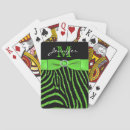 Search for lime playing cards Black