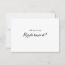 Search for wedding thank you bridesmaid cards Will you be my