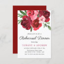 Search for romantic rehearsal dinner invitations Watercolor