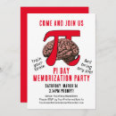 Search for pi day invitations March 14