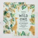 Search for jungle wild one invitations One year old