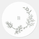 Recherche de monogram floral mariage autocollants Pour elle