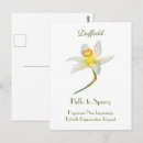 Recherche de jonquille cartes postales Aquarelle