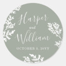 Search for set wedding stickers Modern