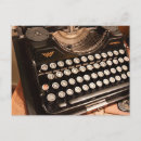 Search for retro typewriter postcards Old
