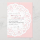 Search for doily invitations Lace