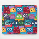Recherche de chouettes tapis souris Hibou motif