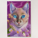 Recherche de siamois chat puzzles Yeux bleus