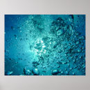 Search for water bubble posters Blue