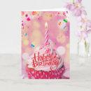 Recherche de pink cake birthday cards Anniversaire