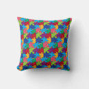 Search for puzzle pillows Colourful