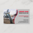 Search for concrete business cards Construction