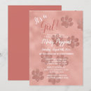 Search for paw print invitations Pink