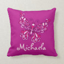 Search for purple butterfly pillows Girl